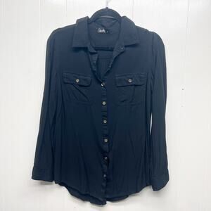 Dotti Womens Top Size 10 Button Front Career Academia Business Casual Workwear